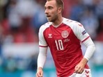 Denmark's Christian Eriksen: File photo