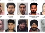 Photos of some of those charged and wanted in connection with the criminal tourism racket released by law enforcement. (Credit: DRPS)