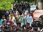 The written examination for recruitment to 32,679 civil police constable and equivalent posts will be conducted at 1,183 centres across all 75 districts of the state. (FILE PHOTO) The written examination for recruitment to 32,679 civil police constable and equivalent posts will be conducted at 1,183 centres across all 75 districts of the state. (FILE PHOTO)