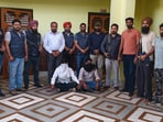 Two Rajasthan-based shooters allegedly involved in the broad daylight murder of a shopkeeper in Ferozepur district earlier this month were arrested in Jammu and Kashmir, a police officer said on Sunday. (HT Photo)