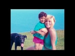 Rachel Nickell and her son Alex.