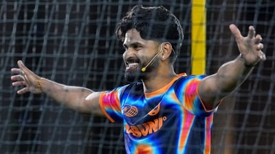 Cricketer Shreyas Iyer during the launch of Kabuni, a global AI-powered sports coaching platform, in Mumbai, Maharashtra, Sunday, June 7 (PTI) Cricketer Shreyas Iyer during the launch of Kabuni, a global AI-powered sports coaching platform, in Mumbai, Maharashtra, Sunday, June 7 (PTI)