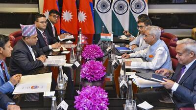 The new Nepalese leadership has signalled that it wants to engage with India without any baggage of the past and on a more equal footing, with the focus squarely on speeding up the development of the country. (@DrSJaishankar) The new Nepalese leadership has signalled that it wants to engage with India without any baggage of the past and on a more equal footing, with the focus squarely on speeding up the development of the country. (@DrSJaishankar)