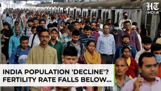 Fertility rate falls below level needed to maintain stable…: Govt report