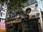The Hauz Rani bed-and-breakfast facility ‘Flourish Stay’ where a fire last week killed 22 people. (Sanchit Khanna/HT Photo)