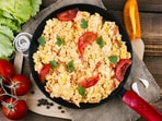 Egg White And Paneer Bhurji
