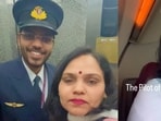 A woman had said the flight felt special as her son was the pilot of the aircraft.