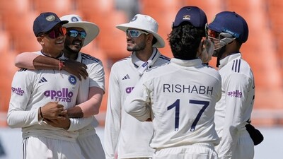 The win by an innings and 300 runs in Mullanpur was India's biggest-ever Test victory, and second biggest for a team on Indian soil, after West Indies win by an innings and 336 runs against India in 1958, at the Eden Gardens in Kolkata. (AP Photo/Ashwini Bhatia) The win by an innings and 300 runs in Mullanpur was India's biggest-ever Test victory, and second biggest for a team on Indian soil, after West Indies win by an innings and 336 runs against India in 1958, at the Eden Gardens in Kolkata. (AP Photo/Ashwini Bhatia)
