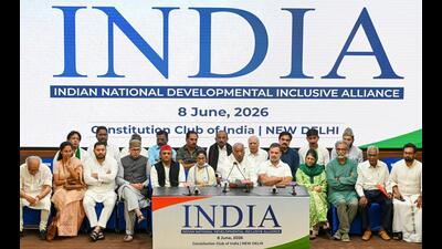 There was no coordination, no meeting, no common agenda or concerted effort to corner the government, so much so that commitments to conduct regular meetings of the bloc — in Parliament and outside — were two of the five resolutions adopted at Monday’s meeting. (Arvind yadav/HT Photo) There was no coordination, no meeting, no common agenda or concerted effort to corner the government, so much so that commitments to conduct regular meetings of the bloc — in Parliament and outside — were two of the five resolutions adopted at Monday’s meeting. (Arvind yadav/HT Photo)