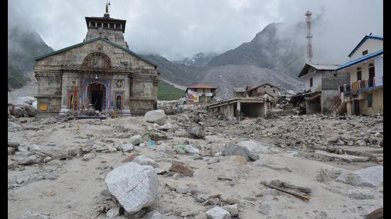 A rights-bearing Kedarnath valley could have enforced river-corridor protections. (HT Archive)
