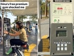 Swati compares free smart gym in Shenzhen to poor equipment in Indian parks.