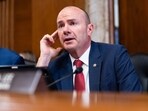 Senator Mike Lee, a Republican from Utah and chairman of the Senate Energy and Natural Resources Committee, during a hearing in Washington.