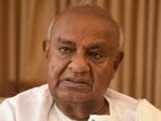 HD Deve Gowda (Arijit Sen/HT Photo)