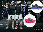 HYROX finishers Anirudh Prasannan and Dev Baheti at HYROX Bangalore.