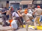 On June 5, the protesters blocked the entry and exit gates of the power utility’s office complex following which police used force to remove them from gates. (Videograb File)