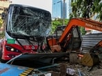 The fatal Dadar bus accident on Monday has put the spotlight back on BEST’s wet-lease operations. (Raju Shinde/HT Photo)
