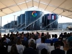 A data center of Alphabet, which turned to bonds last year to fund AI investments.