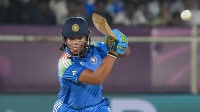 Richa Ghosh in action during the ODI women's World Cup. (PTI) Richa Ghosh in action during the ODI women's World Cup. (PTI)