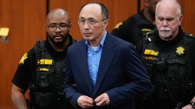 A viral X video urging a boycott of Chinese food surfaced after the Chikei Rick Chow verdict. (AP Photo/Erik Verduzco)