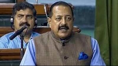 The Union minister of state (Mos) Jitendra Singh. (HT File)