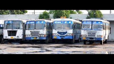 The strike has been called by the Punjab Roadways, PUNBUS and PRTC Contract Workers Union. (HT File) The strike has been called by the Punjab Roadways, PUNBUS and PRTC Contract Workers Union. (HT File)