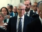 Bill Gates, co-founder of Microsoft, leaves after a closed-door interview with the House Oversight Committee investigating convicted sex offender Jeffrey Epstein, on Capitol Hill, June 10, 2026, in Washington. 
