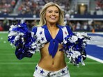 Dallas Cowboys Cheerleader Karley Swindel has been cut from the squad.