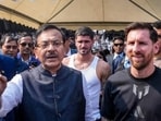 Messi’s much-anticipated visit to the stadium in Bidhannagar, as part of the “GOAT (Greatest of All Time) Tour”, ended in chaos