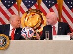 FIFA chief Gianni Infantino has criticised for his relationship wih Donald Trump.