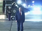 The NBA Finals appearance drew major attention not only because of Trump’s presence but also due to the heightened security measures around the venue.(Screenshot from video posted on X)