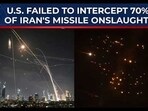US failed to intercept 70% of Iran's missile onslaught on Arabs? US failed to intercept 70% of Iran's missile onslaught on Arabs?
