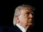 President Donald Trump at John F. Kennedy International Airport in New York, June 8.