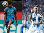 Lamine Yamal for Spain and Lionel Messi for Argentina.