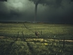 Parts of Indiana under tornado warning.