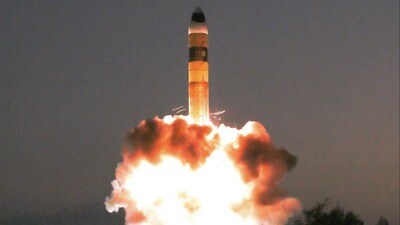 Odisha, May 09 (ANI): Defence Research and Development Organisation (DRDO) successfully test-fired the advanced Agni missile with MIRV (Multiple Independently Targeted Re-Entry Vehicle) system from Dr APJ Abdul Kalam Island, Odisha on 08th May, on Saturday. (@DRDO_India X/ANI Photo) (@DRDO_India X) Odisha, May 09 (ANI): Defence Research and Development Organisation (DRDO) successfully test-fired the advanced Agni missile with MIRV (Multiple Independently Targeted Re-Entry Vehicle) system from Dr APJ Abdul Kalam Island, Odisha on 08th May, on Saturday. (@DRDO_India X/ANI Photo) (@DRDO_India X)