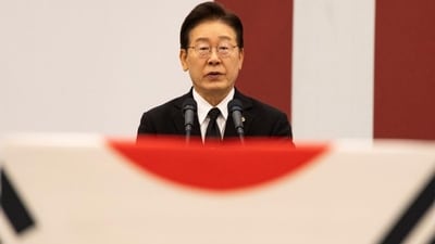 A year after taking office, his approval ratings remain around 60%, among the highest for a South Korean president at this stage in his term. (REUTERS FILE)