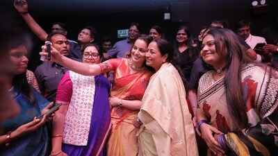 Kangana Ranaut also thanked Delhi Chief Minister Rekha Gupta for attending a special screening of Bharat Bhhagya Viddhaata in Delhi. Kangana Ranaut also thanked Delhi Chief Minister Rekha Gupta for attending a special screening of Bharat Bhhagya Viddhaata in Delhi.