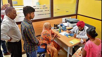 The report reveals that none of Punjab’s 84 functional rural CHCs currently has all four specialists in place.