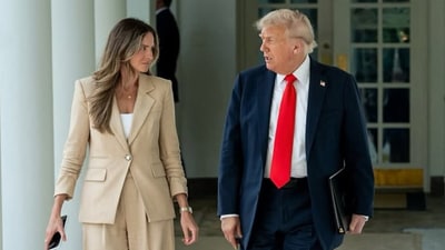 Donald Trump with Margo Martin (Margo Martin/Instagram)