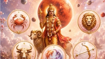 కుజ గోచారం 2026: అదృష్టం వరించే 5 రాశులు ఇవే! కుజ గోచారం 2026: అదృష్టం వరించే 5 రాశులు ఇవే!