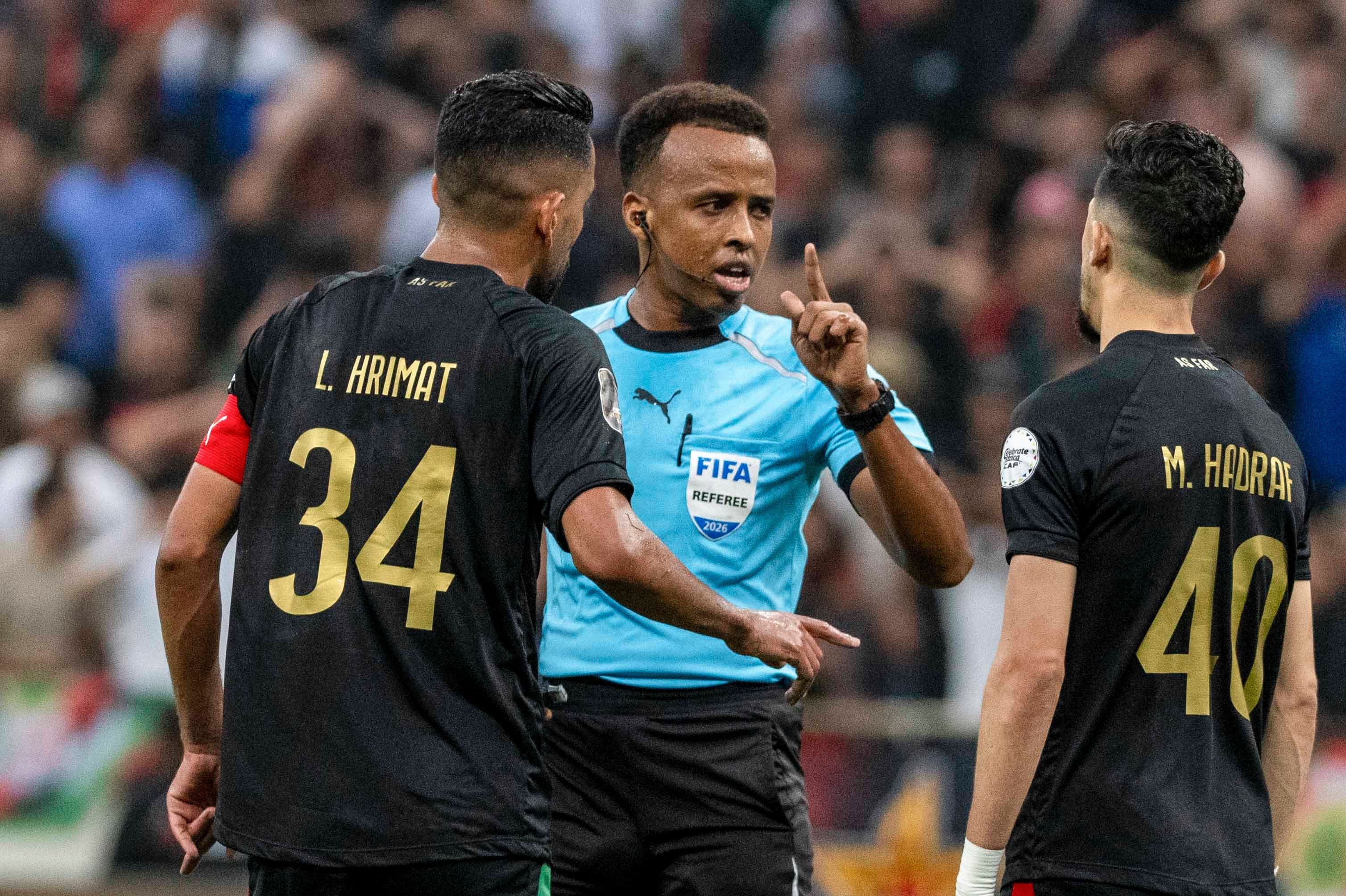 Somalia referee Omar Artan, who was poised to become the first Somali official at a World Cup, was reportedly denied entry despite holding tournament credentials (AP Photo/Mosa'ab Elshamy)