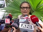 New Delhi, Jun 10 (ANI): TMC MP Susmita Dev speaks to the media on her resignation from the All India Trinamool Congress (TMC) Party, in New Delhi on Wednesday. (ANI Video Grab)
