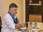 Chief Minister DK Shivakumar is a strict vegetarian with a fondness for idli. (PTI) Chief Minister DK Shivakumar is a strict vegetarian with a fondness for idli. (PTI)
