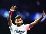 Khvicha Kvaratskhelia, seen here after winning the Champions League, headlines top players whose teams have not qualified for the World Cup. 