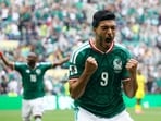 Mexico vs South Africa Highlights, FIFA World Cup 2026: Mexico's Raul Jimenez celebrates after scoring their second goal.