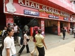 Students gather at the campus of Khan Global Studies (KGS) coaching institute after an FIR was allegedly registered against educator Faisal Khan, popularly known as Khan Sir, and two others in connection with a firing and vandalism incident, at Musallahpur Haat in Patna on June 6, 2026. (Santosh Kumar/HT)