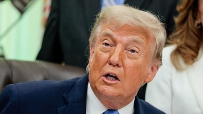 Speaking in the Oval Office, Trump said, "We're going to be attacking them, attacking them very hard." (REUTERS)