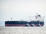 The fire was reported by the crew of MT Marivex, which was not carrying any cargo.