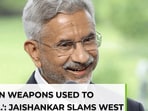 Jaishankar slams west: ‘European weapons used to attack India’ Jaishankar slams west: ‘European weapons used to attack India’