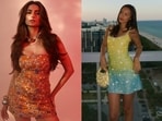 Palak Tiwari and Alexandra Leclerc